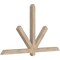 Ekena Millwork Kennewick Smooth Timber Gable Bracket, Douglas Fir, 72"W x 42"H x 3 1/2"D x 3 1/2"F, 14/12 Pitch GBW072X42X0404KEN00SDF - alternate 5